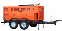Передвижной дизельный компрессор ЗИФ ПВ-26/0,7 на шасси